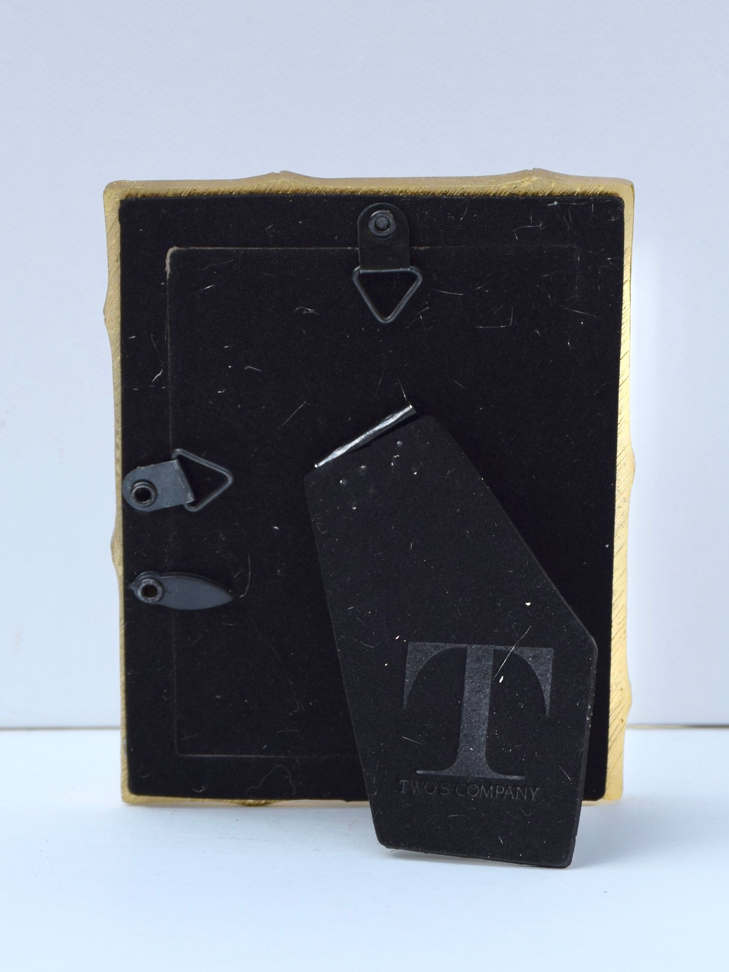 Bunny II (Blue) in Gold Round, Square, Oval or Rectangle Frame