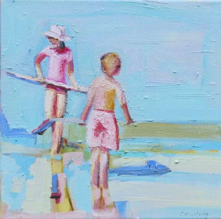 PLAYING ON THE BEACH