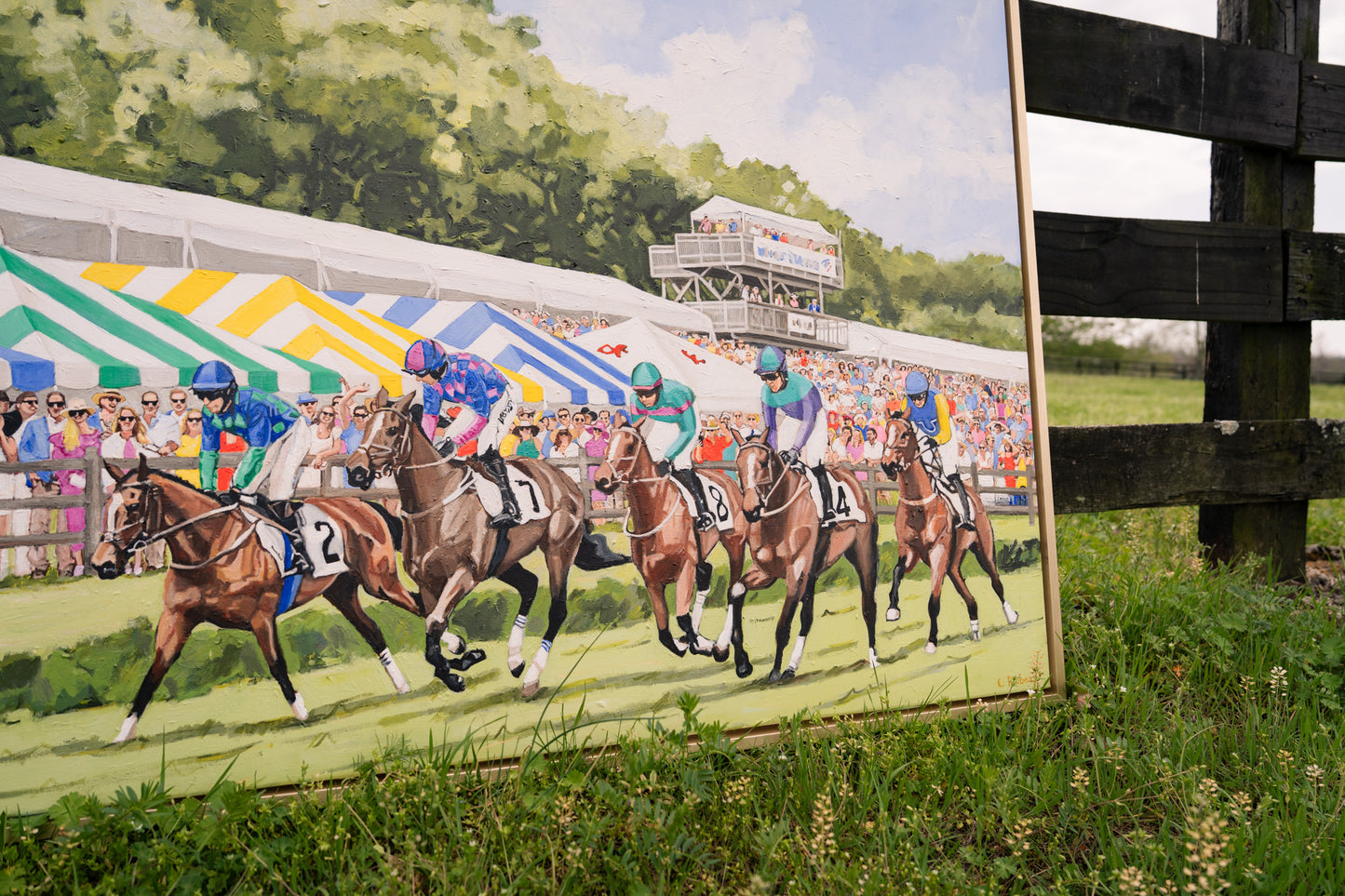 Featured Nashville Iroquois Steeplechase Painting 2026