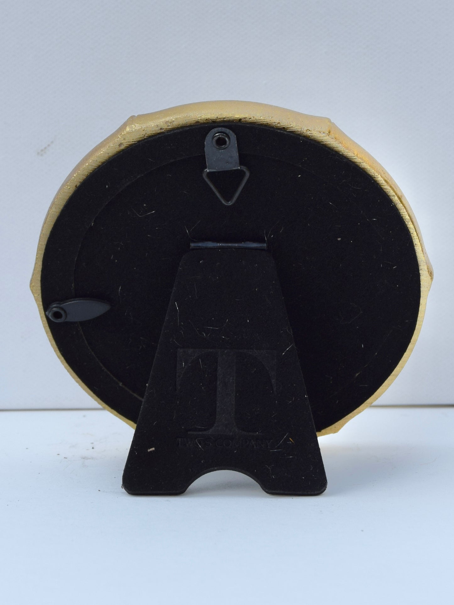 Bunny II (Blue) in Gold Round, Square, Oval or Rectangle Frame