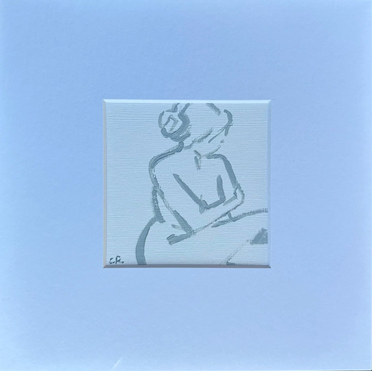 Figure Study in Mat POSE II