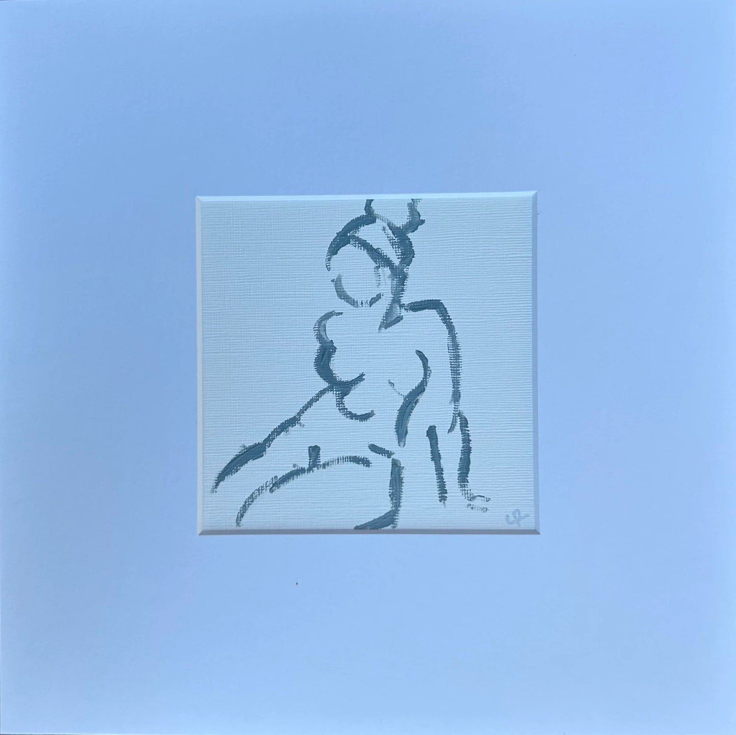 Figure Study in Mat POSE IV