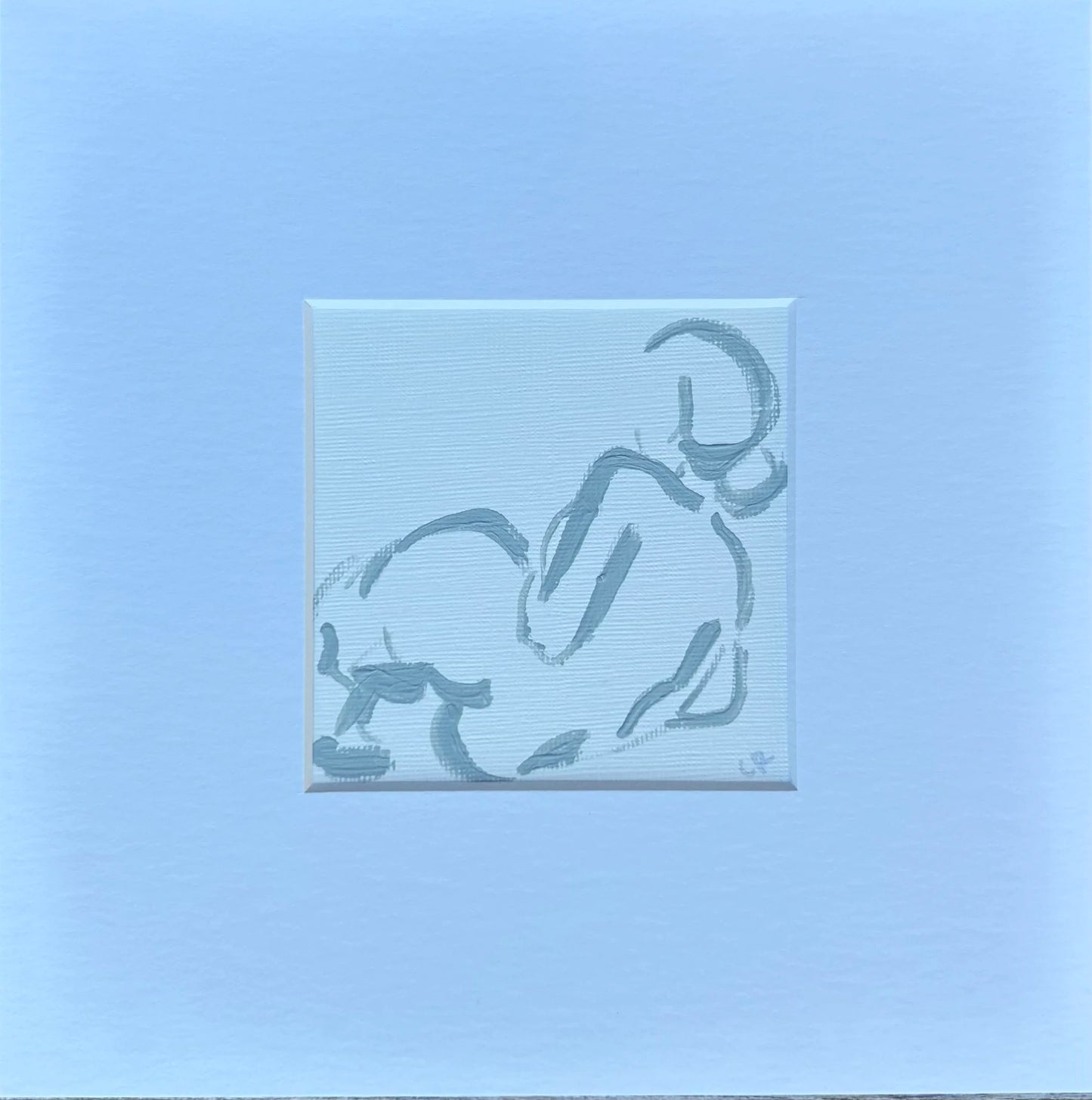 Figure Study in Mat POSE I