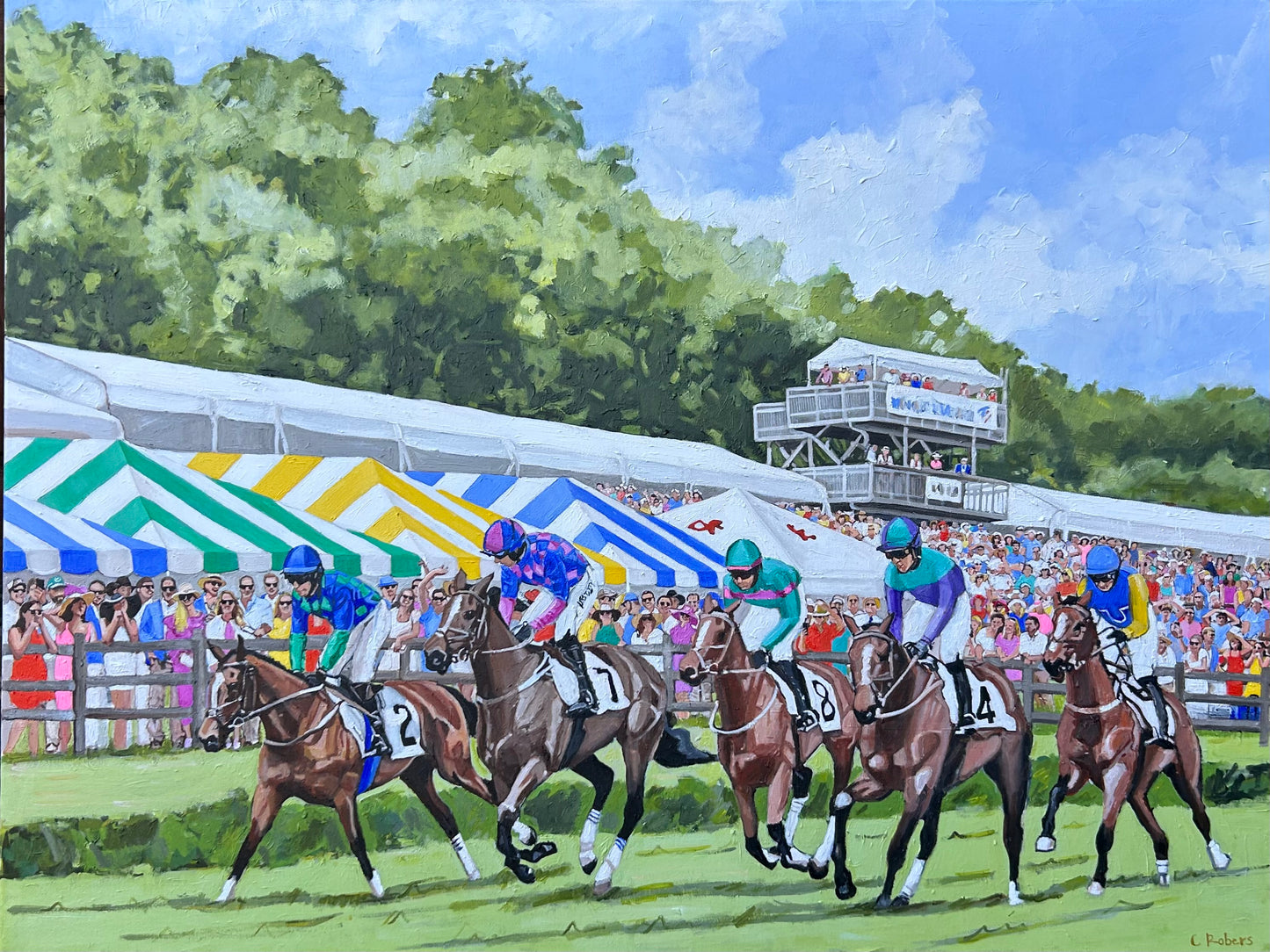 Featured Nashville Iroquois Steeplechase Painting 2026